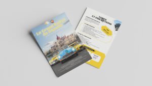 Mockup pour LVA x ATO crée par le collectif en communication à Lyon Werss